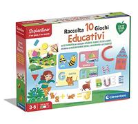 Clementoni 16341 Sapientino-Raccolta 10 Giochi Montessori