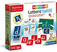 Clementoni 16358 Sapientino Lettere Tattili Montessori