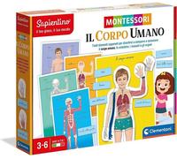 Clementoni 16373 Sapientino Montessori Il Corpo Umano