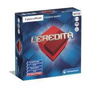 Clementoni - 16740 - L'eredità Pocket - gioco da tavolo per adulti, gioco in scatola per tutta la famiglia, gioco da tavolo programma tv RAI, 2-6 giocatori - Made in Italy, Multicolore