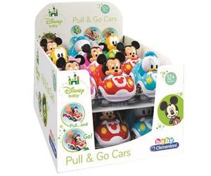 Clementoni 17166 DISNEY BABY MACCHININE PULL BACK EXPO 18 PZ