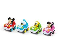 Clementoni 17166 Disney Baby Pull&Go - Macchinine Tira e Vai, Modelli Assortiti, 1 Pezzo, Multicolore
