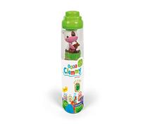 Clementoni - 17205 - Soft Clemmy - Sweet Animals Tubes - mattoncini Morbidi Lavabili, Costruzioni per Bambini