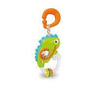 Clementoni - 17332 - Sonaglino Camaleonte Interattivo - Gioco Prima Infanzia con Melodie Ed Effetti Sonori, Bambino 3-36 M