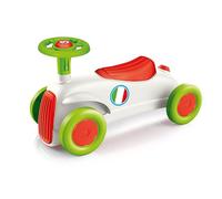 Clementoni - 17701 - La mia Prima Macchina Cavalcabile - Primi Passi, Cavalcabile Bambino 1 Anno, Macchina Vintage, in Plastica Riciclata, Macchina Eco, Sviluppo Psicomotorio - Made in Italy