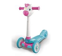 Clementoni - 17749 - Baby Unicorn Push Scooter, Monopattino Bambina 2 Anni con 3 Ruote, Gioco da Esterno ed Interno, Made in Italy, Taglia Unica
