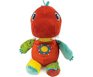 Clementoni 17773 Milo Il Dinosauro Peluche per Insegnare Parole Colori e Numeri