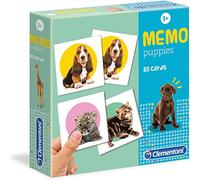 Clementoni - 18078 - Memo Games - Puppies, gioco di memoria e associazione, gioco educativo bambini 3 anni, gioco da tavolo per bambini - Made in Italy
