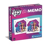 Clementoni - 18122 - Memo - My Little Pony - Gioco di Memoria E Associazione, Carte da Accoppiare, Gioco di Carte, Gioco Educativo Bambini 4 Anni, Gioco da Tavolo per Bambini - Made in Italy