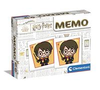 Clementoni - 18126 - Memo Pocket Harry Potter - Giocattoli Educativi, Memo Games, Giochi di Carte per Bambini 4 Anni, Concentrazione & Pensiero Logico, 2 Giocatori, Made In Italy