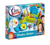 Clementoni 18536 Crea Idea Window Stickers Attacca e Stacca