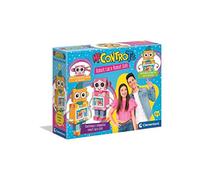 Clementoni - 18622 - Me Contro Te - Robot Luì e Robot Sofì - Made in Italy - Gioco Creativo (Versione in Italiano), 6 Anni+