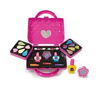 Clementoni - 18633 - Crazy Chic - Lovely Make Up - Borsetta, Trucchi per Bambini, Cofanetto con Trucchi, Borsetta Make up, Set Cosmetici per Bambini 6 Anni+