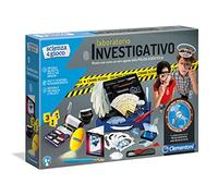 Clementoni - 19072 - Scienza e Gioco - Laboratorio Investigativo - Made in Italy - Laboratorio esperimenti, Gioco scientifico Bambini 8 Anni+ (Versione in Italiano)