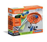 Clementoni - 19084 - Azione e Reazione - Tappeto Elastico + Vortice - Made in Italy, espansione pista per biglie, gioco scientifico bambini 8 anni+