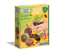 Clementoni - 19150 - Scienza E Gioco - Seed Bombs - Made in Italy - Play for Future - Gioco Laboratorio Scientifico per Bambini dai 6 Anni, Italiano
