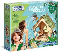 Clementoni - 19152 - Scienza E Gioco - La Casetta degli Uccelli - Made in Italy - Play for Future - Gioco Laboratorio Scientifico per Bambini dai 7 Anni, Italiano, Multicolore