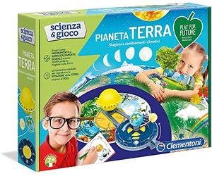 Clementoni 19159 Scienza e Gioco - Pianeta Terra, Multicolore, 34 x 8.3 x 28 cm