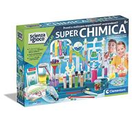 Clementoni - 19313 - Scienza e Gioco Lab - Super Chimica - Laboratorio, Chimica per Bambini, Esperimenti di Scienza, Gioco Scientifico 8 Anni (Versione in Italiano) - Made in Italy