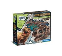CLEMENTONI - 19324 - ARCHEOGIOCANDO KIT T-REX 2IN1