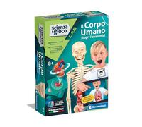Clementoni- Scienza Lab-Il Corpo Umano Anatomia Umana, Modello Scheletro E Organ