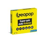 Clementoni Geopop - Il Super Quiz della Scienza, Gioco Scientifico per Bambini 10+ Anni, Gioco di Società a Tema Scientifico, 2-6 Giocatori, Made in Italy, Lingua Italiana, 19431