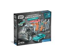 Clementoni Scienza e Gioco Build - Camion Bisarca, Laboratorio di Meccanica Bambini 8+ Anni, Set Costruzioni Con Oltre 120 Componenti, Ingegneria e Manualità, Made in Italy, Lingua Italiana, 19474
