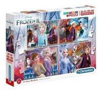 Clementoni 20+60+100+180 Ps Puzzle Frozen 21411X6 1 St