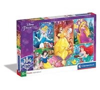 Clementoni Puzzle 20140 Disney Princess Brilliant Multicolore