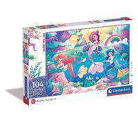 Clementoni - 20149 - Jewels Puzzle - Mermeids - 104 Pezzi