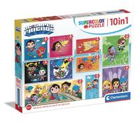 Clementoni - Puzzle Fumetti DC 10v1 - 1-39 Pezzi