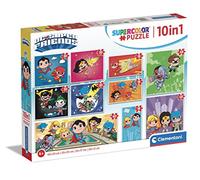 Clementoni - Puzzle Fumetti DC 10v1 - 1-39 Pezzi