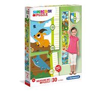 Clementoni - 20329 - Measure Me Puzzle - Animali nel proprio Habitat - 30 Pezzi