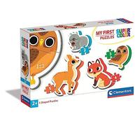 Clementoni - 20814 - My First Puzzle - Animali del Bosco - 3-6-9-12 Pezzi - NUOV