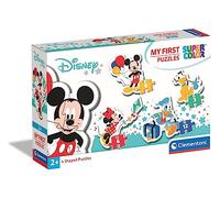 Clementoni - 20819 - My First Puzzle - Disney Mickey Mouse - 3-6-9-12 Pezzi - Made In Italy - Puzzle Bambini 2 Anni +
