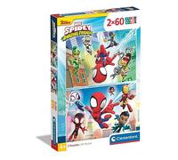 Puzzle Spidey e i Suoi Fantastici Amici Clementoni 2x60 Pezzi
