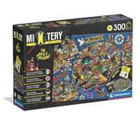Clementoni - 21710 - Mystery Puzzle - The Pirate's Treasure - 300 pezzi - Made in Italy, puzzle bambini 8 anni, puzzle con enigmi da risolvere, puzzle con indovinelli, Multicolore, medium