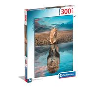 Clementoni - 21719 - Supercolor Puzzle - Self Reflection - 300 Pezzi - Puzzle Bambini 9 Anni, Puzzle Illustrazione, Animali, Made In Italy