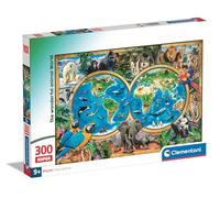 Clementoni - Supercolor The Wonderful World-180 stukjes kinderen 9 jaar, puzzel