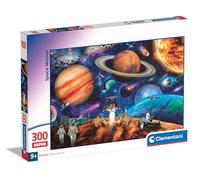 Clementoni- Supercolor Space Mission-300 Pezzi Bambini 9 Anni, Puzzle Illustrazi
