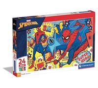 Clementoni - Puzzle Spiderman 24 maxi - 1-39 Pezzi
