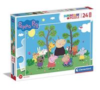 Clementoni - 24237 - Supercolor Puzzle - Peppa Pig - 24 Pezzi - Puzzle Bambini 3 Anni, Puzzle Cartoni Animati - Made In Italy