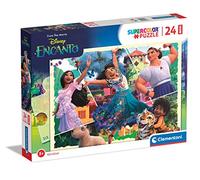 Clementoni - 24246 - Supercolor Puzzle - Disney Encanto - 24 Pezzi - Puzzle Bambini 3 Anni, Puzzle Cartoni Animati - Made In Italy