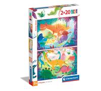 Puzzle 2 X 20 Pz - Dinosauri 8005125247554