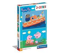 Clementoni 2 Puzzle Da 20 Pezzi Peppa Pig Clm24797