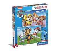 Clementoni - Puzzle 2x20 Paw Patrol: Dobrodružstvo - 40-99 Pezzi