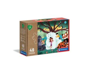 Clementoni 25253 - Fantasyland - Puzzle di 3 x 48 pezzi - Gioca per il