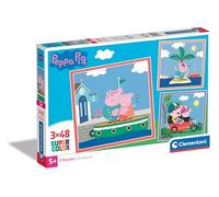 Puzzle Peppa Pig 3x48 pezzi