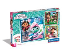 Puzzle Clementoni Casa Magica di Gabby 3x48 Pezzi
