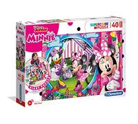 Clementoni - 25462 - Supercolor Puzzle - Minnie - 40 pezzi - Disney